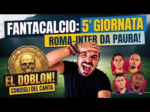 Video CONSIGLI FANTACALCIO 5° GIORNATA: SCHIERIAMO LA FORMAZIONE