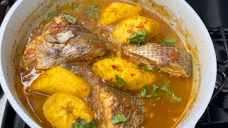 HOW TO MAKE THE PERFECT TILAPIA FISH PEPPER SOUP | AFRICAN PEPPER SOUP RECIPE