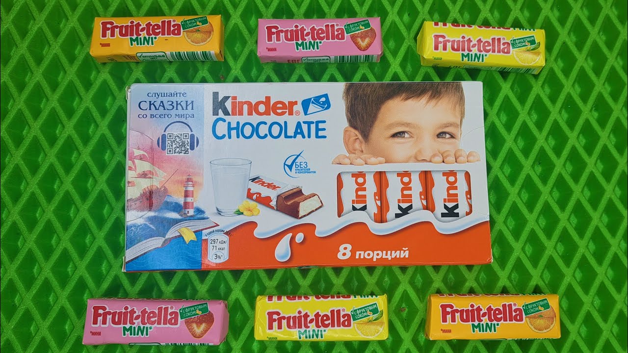 One more Yummy Kinder Chocolate A Lot Of Kinder Chocolate ASMR