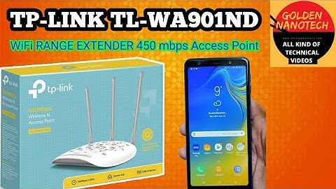 How to setup Tp-Link TL-WA901ND Range Extender or access point