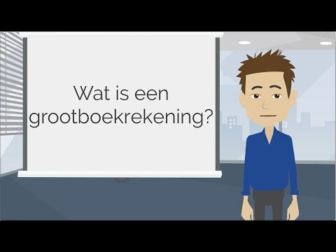 Video: Wat is debiet en krediet in grootboek?