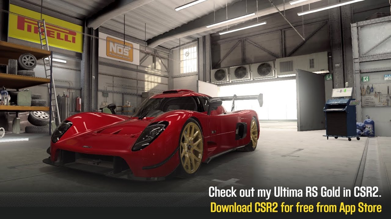 CSR2 - Ultima RS - tune & shift (1/2 mile for Tournaments) - 7.673