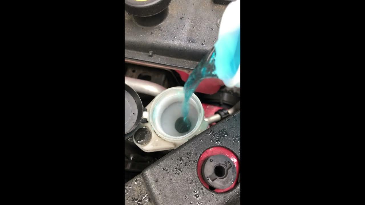 Adding windshield wiper fluid in my car. YouTube