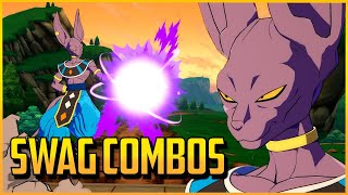 DBFZ ▰  This Beerus Has The Swag Combos!【Dragon Ball FighterZ】