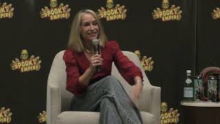 Amanda Wyss Q&A panel at #spookyempire