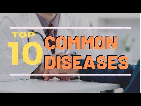 Top 10 Most Common Diseases || Top 10 Everything