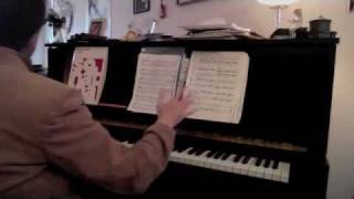 Piano Lesson:  scales in contrary motion/legato/staccato screenshot 5