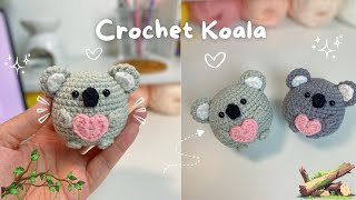 Crochet Cute Koala | Easy Amigurumi Tutorial | Simple & Cute | Beginner Friendly | Step by Step