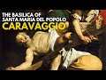 The Basilica of Santa Maria del Popolo, Caravaggio, Roma, Italy