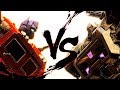 Transformers G1 Optimus Prime VS. Megatron (Machinima)