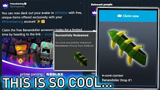 Prime Gaming - You can now deck out your avatar in Roblox with