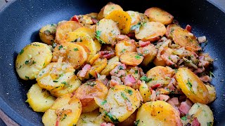 Traditional German fried potatoes!