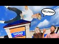 I Climbed To The TOP Of IHOP CHALLENGE | Walker Bryant