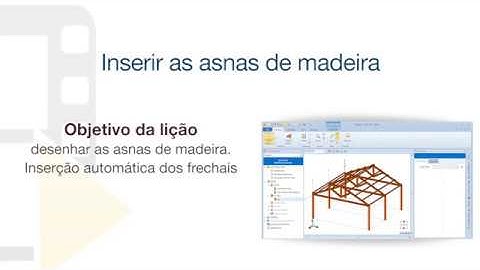Vídeo Tutorial de EdiLus - Inserir as treliças de madeira - ACCA software