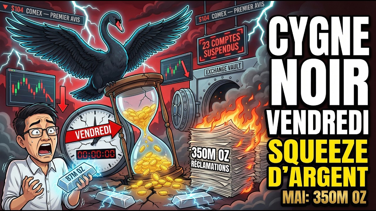 Black Swan argent : squeeze de mars désamorcé — 350M oz vers mai (87M en réserve)