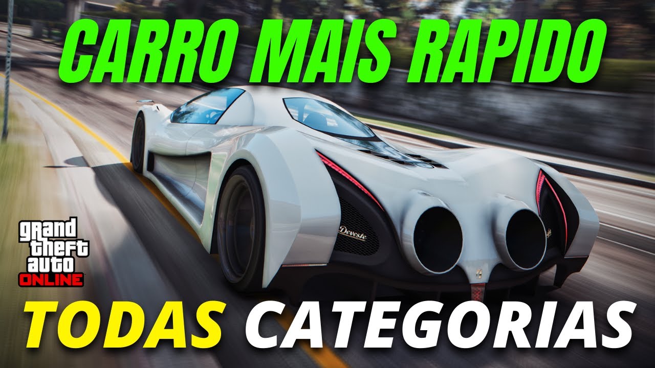 Os carros mais rápidos do GTA 5 – Tecnoblog
