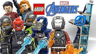 LEGO Avengers Tower Battle review! 2020 set 76166!