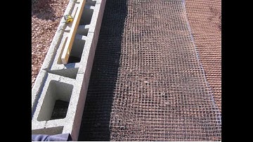 Allan Block Retaining Wall Construction, Chepstow, South Wales