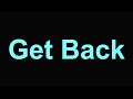 Pop Smoke - Get Back (Lyrics)