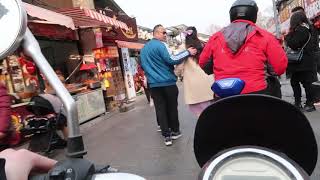 Driving A Motorbike In China Crazy