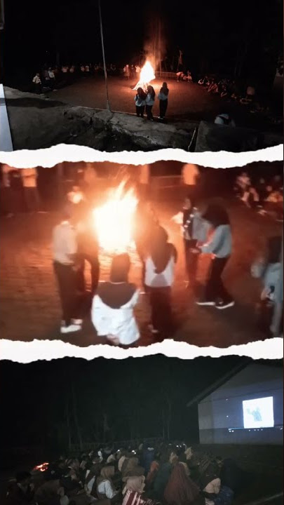 Story wa api unggun