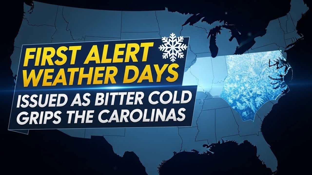 First Alert Weather Days Issued as Bitter Cold Grips the Carolinas # ...