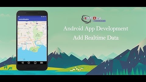 Android Studio Tutorial - MapBox SDK : 2.Add Realtime Data