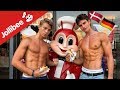 Male Models trying out Jollibee in the Philippines!