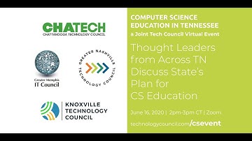 Computer Science Education in Tennessee - Virtual Event - Greater Nashville Technology Council