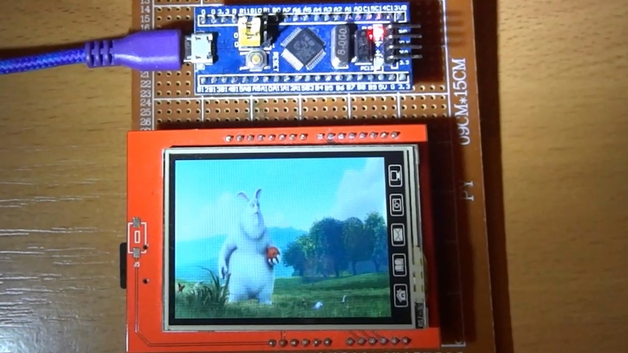 STM32 (Blue Pill) Video Playback from SD - YouTube stm32-blue-pill-video-playback-from-sd-youtube