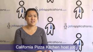 California Pizza Kitchen Interview - Host