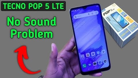 Tecno Pop 5 LTE no sound problem kaise solve kare, how to solve sound problem in tecno, speaker not