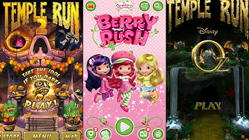 Temple Run 2 Spirits Cove Vs Berry Rush Vs Temple Run Oz - Endless Run Gameplay