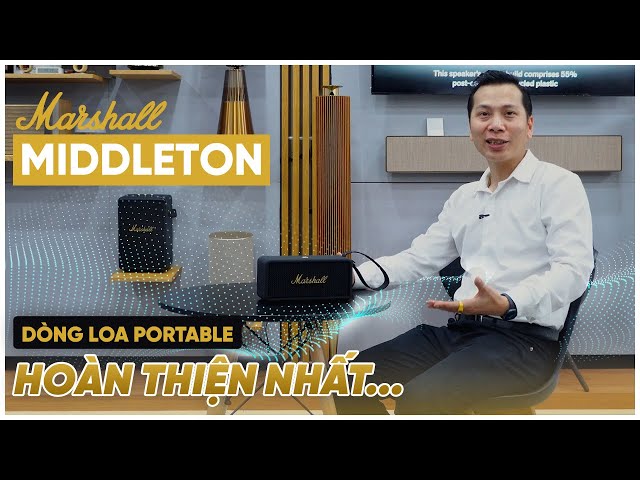 Loa Marshall Middleton - Mẫu Loa Di Động Mới Nhất Của Hãng Marshall Năm 2023!