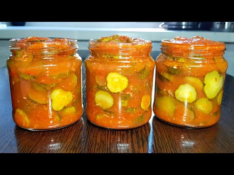 🥒🥒🥒ПОВТОРЯЮ КАЖДЫЙ ГОД! Обалденный САЛАТ из ОГУРЦОВ на зиму ПО-ГРУЗИНСКИ!
