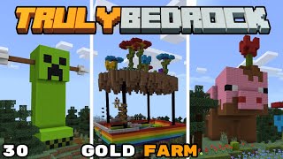 Gold Farm Area Is Done! & Shop Shenanigans! - Truly Bedrock Season 4 Minecraft SMP Episode 30