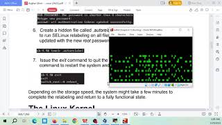 Linux Redhat lab: Reset the root UserPassword