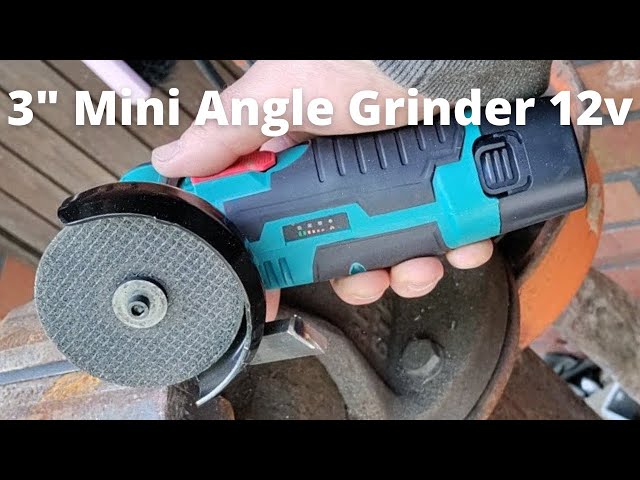 First Test 3 Mini 12v Brushless Angle Grinder AliExpress 