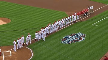 PHI@CIN: Reds starters introduced at Great American