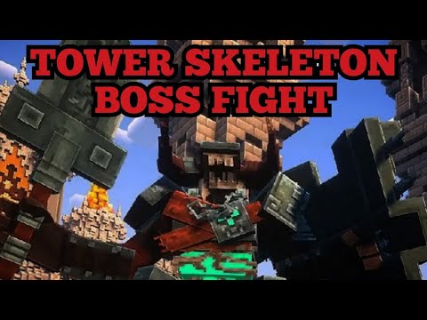 Minecraft Tower Skeleton Boss Fight ( ModelEngine and MythicMobs ...