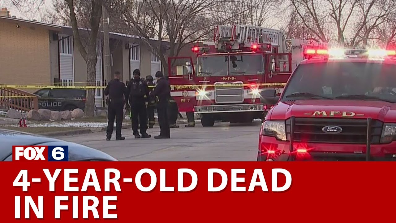 4-year-old pulled from Milwaukee fire dies | FOX6 News Milwaukee - YouTube