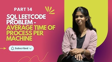 📊 LeetCode SQL Series - Part 14 | Average Time of Process per Machine