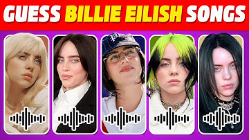 Guess 30 Billie Eilish songs | Guess the song quiz | Billie Eilish Songs Quiz 2024