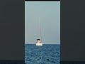 Yacth in the ocean #shorts