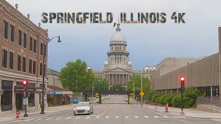 Illinois' State Capital: Springfield, Illinois 4K.
