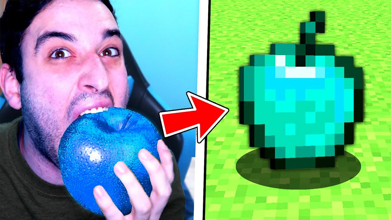 MINECRAFT pero TODO lo que COMO APARECE EN EL INVENTARIO 😱
