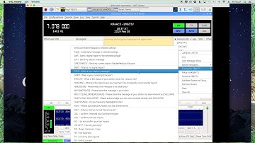 JS8Call V.14 Messages