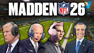 US Presidents Play Madden 26