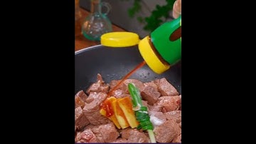 Thumbnail of home cooking, recipe idea for beef in soy sauce with potatoes & carrots, tastes soft & thick sauce