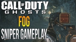 Call of Duty: Ghosts "FOG" Onslaught DLC Multiplayer Sniping Gameplay (Cod Ghosts)